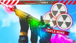TRIPLE TACTICAL NUKE.. (3 NUKES in 1 GAME!) - Modern Warfare