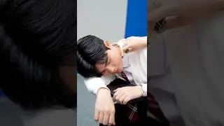Her joke totally backfired on her 🤣 #winkyhihi #funnyclass #couple #schoolcrush