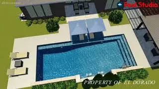 El Dorado 3D Swimming Pool Design - #5 Geometric