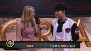 Sjokz interviews SKT Huni 