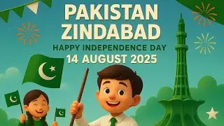 Pakistan Zindabad! 💚 | 14 August Independence Day Animated Story in Urdu 