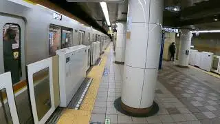 Tsukishima Station Y21 Walk | Tokyo Metro Yurakucho Line Exploration | Japan 4K
