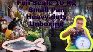 Fuji Scale 10 Kg Small Pan Heavy-duty Unboxing