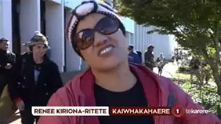 Rotorua protest march challenges local and central government to do something about homelessness