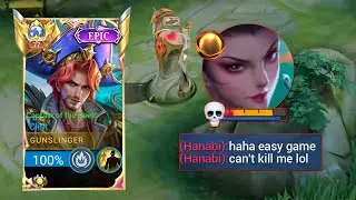 SORRY HANABI WITH THIS NEW CLINT BEST BUILD YOUR SHIELD CAN'T SAVE YOU! - MLBB