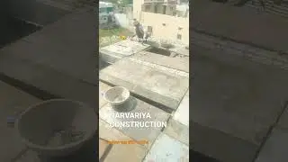 Roof Centring Work Process _ 3rd floor Roof 😲😱 Narvariya Construction _ #shorts _#viral _#ytshorts _