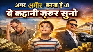 बस ये सीख लो फिर कभी गरीब नहीं रहोगे | Rich Dad Poor Dad Hindi Story | motivation video