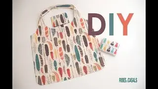 Tutorial DIY: ¿Cómo hacer una bolsa de tela para la compra?