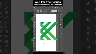Beautiful K Letter Logo Design In Illustrator | #logo Tutorial #shorts #youtubeshorts