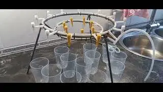 Watering plants when on holiday 