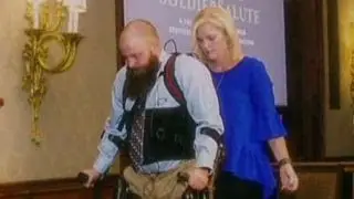 SoldierStrong helps wounded warrior walk again