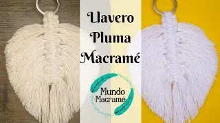 Pluma en Macramé