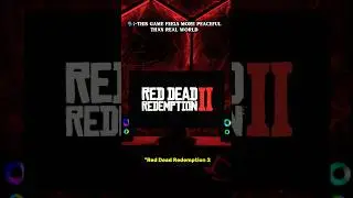 RED DEAD REDEMPTION 2 Most Peaceful Game #rdr2 #gaming