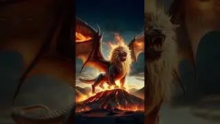 LION+DRAGON mixture monster 💀🤫 🤯 Coment next fusion
