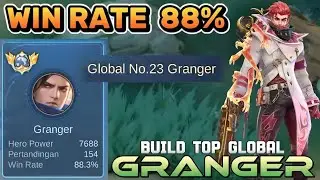 Top Global Granger Winrate 88% 🔥 Gameplay Full Objektif & Savage Moment | Global Plays React