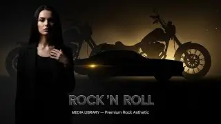The Trinity Of Rock Fire Motorcycle Neon Muscle Car Guitar Monuments #IconicGuitars #RockCinematic