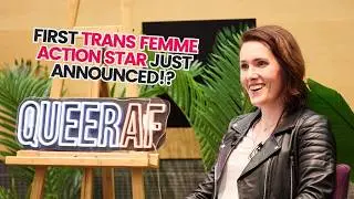 Philosophy Tube's Abigail Thorn reveals new acting role | QueerAF Podcast at Trans+ History Week