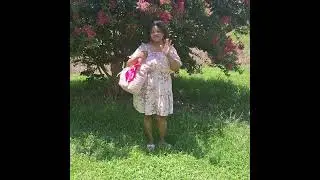 @Lena B. Life--Outfit of the day!! Summer dress #sundress, #ootd, #cottagecore dress