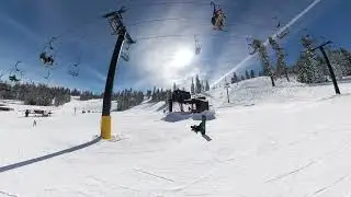 Badger Pass Ski Are - Yosemite - Tour of west side are - 3/24