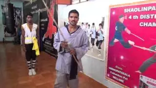 Nellore Martial arts Weapons Training AP Monk Shifu Prabhakar Reddy India Kung-fu