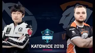 Dota 2 - Vici Gaming vs. Virtus.pro - Game 1 UB Final - Group A - ESL One Katowice Major 2018