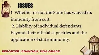 CASE 2: THE MENDIOLA MASSACRE CASE: LIABILITY and STATE IMMUNITY