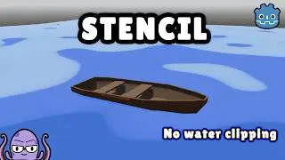 Boat Water Clipping Effect | Stencils in Godot 4.5