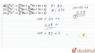 A slow neutron(n) is captured by a ._(92)U^(235) nucleus forming a highly unstable nucleus ._(92...
