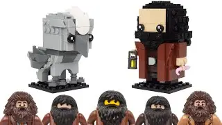 Обзор LEGO Harry Potter Hagrid & Buckbeak Brickheadz 2020 года!