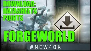 UNLEASH the TITANS... Games Workshop MASSIVE Mic Drop!  Free Forgeworld Warhammer 40,000 Downloads