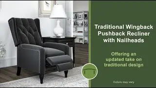 Domesis Wingback Pushback Recliner