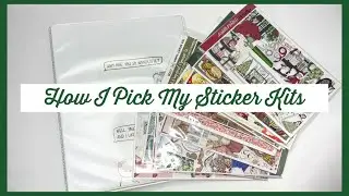 HOW I PICK MY KITS + KIT LINEUP // Planner Sticker Art, Kit & Shop Organization (Instagram + Trello)