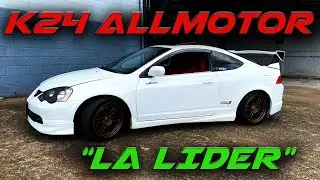 Acura RSX LA LIDER con Swap de motor K24 aspirado!!!