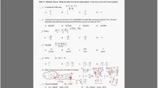 Math Chat, Live! December 2nd, 2015 - Algebra Final Review