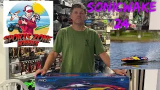 ProBoat Sonicwake 24 RC Boat Box Opening & Review