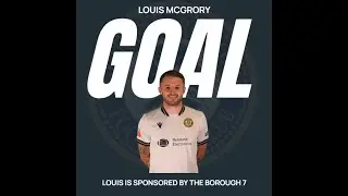 GOAL ALERT - Louis McGrory last minute Winner V Hanwell Town - Scenes