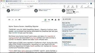 Gale Research Articles Tutorial