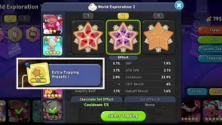 [Cookierun Kingdom] How to change topping presets