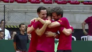 Highlights: Brazil 1-3 Belgium | Davis Cup Qualifiers 2019
