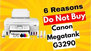 Canon Megatank G3290 😤 Honest Brutal Review After Real User Complaints