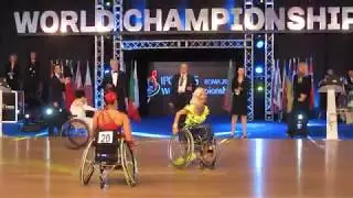 Vital Zinger - Samba | World Championship | Latin Wheelchair Dance Sport | Single Women