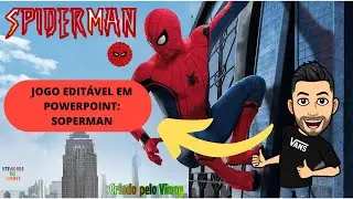 JOGO EDIT&Aacute;VEL EM POWERPOINT: SPIDERMAN - AVENTURA MATEM&Aacute;TICA  #jogo #powerpoint