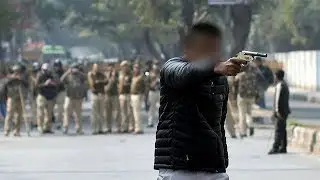 Man Fires At Protesters Near Jamia In Delhi