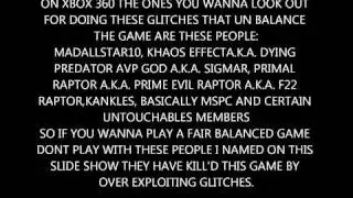 AvP GLITCHES