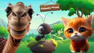 A Fun and Adorable Animal Video: Camel, Ant, Cat | Cute Animal Moments