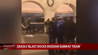 At least 10 dead in Russian subway blast