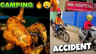 Night Camping In Vanasur Fort Lohaghat | Uttarakhand | Accident + Chalan 😥| Unknown Dreamer