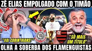 ZÉ ELIAS DEU AULA E ALERTOU O CORINTHIANS PRA FINAL CONTRA O FLAMENGO PELA SUPERCOPA NESSE DOMINGO 