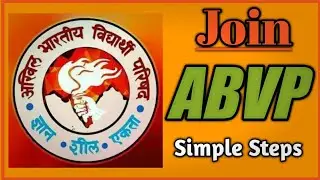 Join ABVP | World's Biggest Student Council | Easy Steps