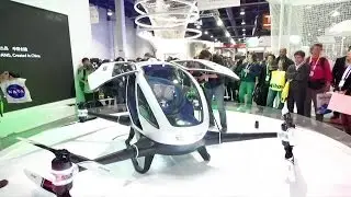Дроны размером с человека от EHang